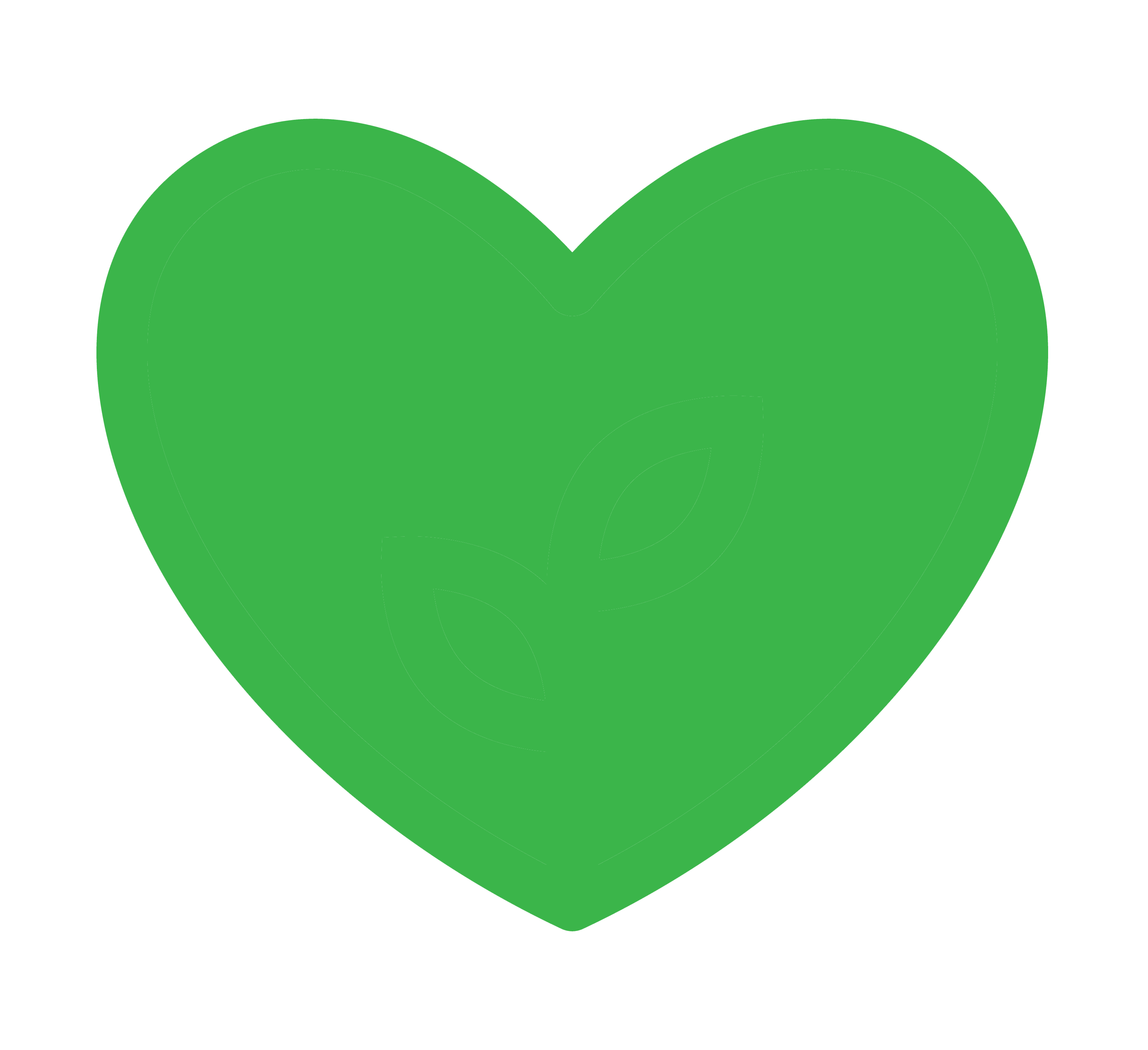 Small green heart